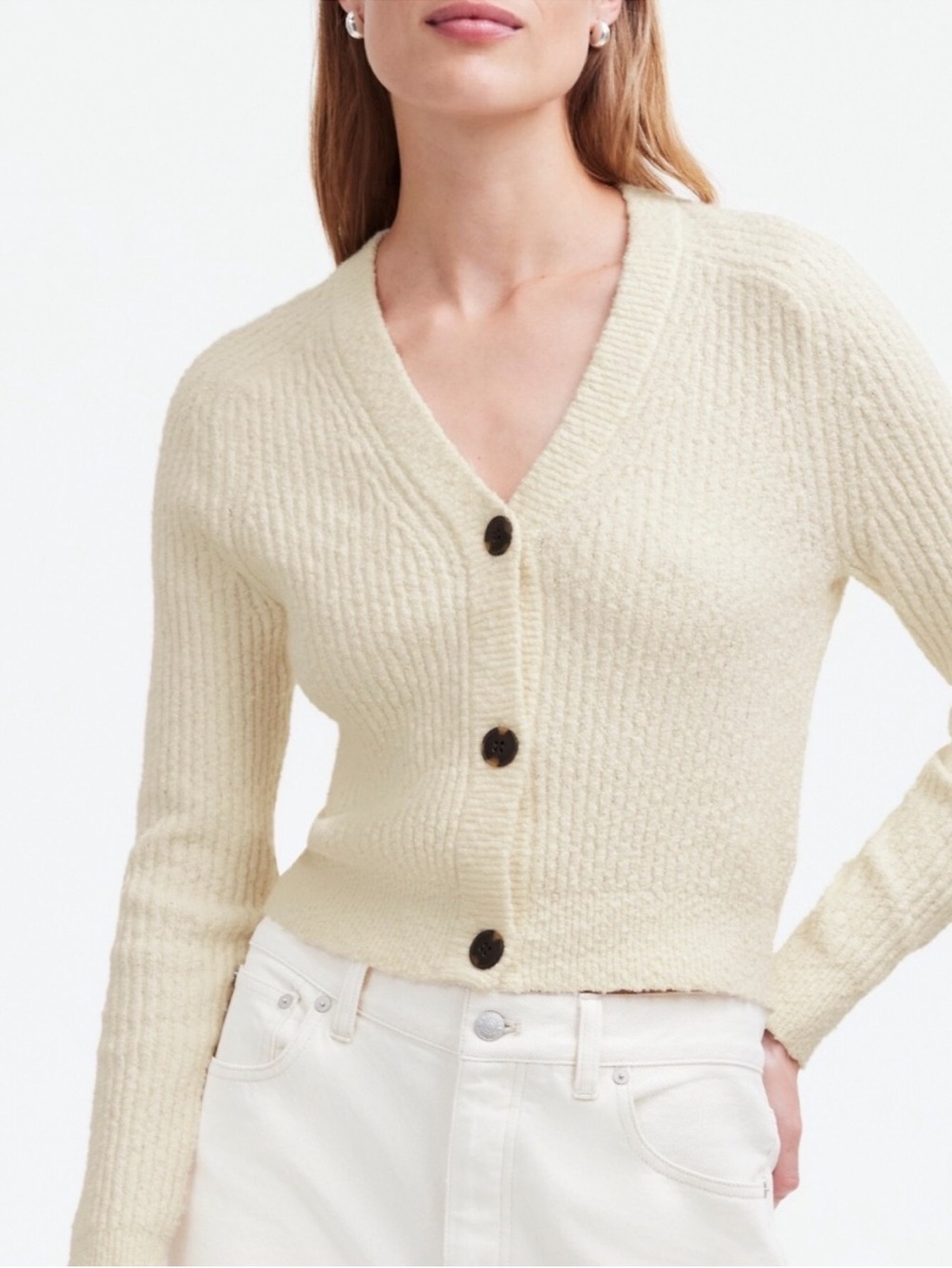 Madewell Bouclé Cardigan